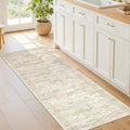 2x5 Rug Runner Washable for Entryway, Soft Bathroom Rugs by Restydon