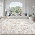 Area Rugs 8x10 Living Room: Large Soft Washable Rug Modern Abstract Anti-Skid by GENTDRIZZ