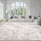 Area Rugs 8x10 Living Room: Large Soft Washable Rug Modern Abstract Anti-Skid by GENTDRIZZ