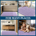OLANLY Dog Door Mat for Muddy Paws 70x46, Absorbs Moisture and Dirt, Absorbent - Image 8