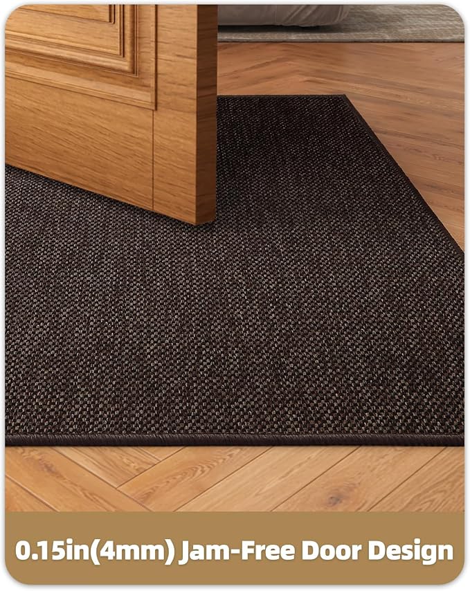 Color&Geometry Ultra-Thin Indoor Door Mat, Washable Doormat - Image 3