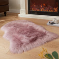 EasyJoy Ultra Soft Fluffy Shaggy Area Rug Faux Fur Rug Chair Cover Seat Pad by EasyJoy
