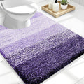 OLANLY Luxury Toilet Rugs U-Shaped 24x20, Extra Soft and Absorbent Microfiber by OLANLY
