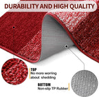 Kitinjoy Indoor Outdoor Door Mat, 45x27 Non-Slip Absorbent Dirt Trapper - Image 3