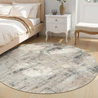 Lofus 4ft Area Rugs for Living Room, Soft Abstract Carpets for Bedroom Dining - Image 3
