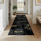 RELEANY Washable Area Rugs 2'6"x8 Non-Slip Modern Abstract Soft - Image 2