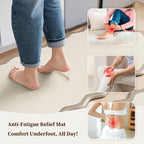 Arenarug Scalloped Kitchen Mats Rugs Sets of 2 Cushioned Anti Fatigue Floor Mat - Image 4