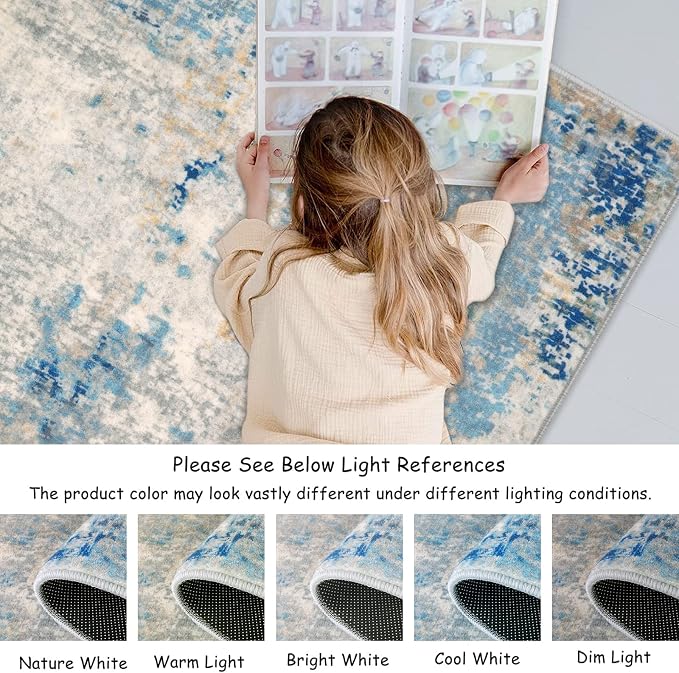 Lahome Modern Abstract Rug Runners - Image 6