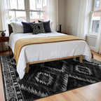 BESTSWEETIE Area Rug 10x12 Rug Machine Washable Non-Slip Low Pile Print Pattern - Image 8