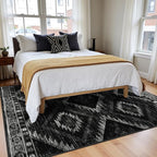 BESTSWEETIE Area Rug 6x9 Rug Machine Washable Non-Slip Low Pile Print Pattern - Image 7