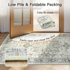Lofus 6x9 Area Rugs for Living Room, Machine Washable Non-Slip Area Rug - Image 6
