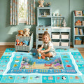 ABC Kids Ocean Rug for Playroom, 4x6 ft Alphabet Classroom Rug, Educational by GRAMBET