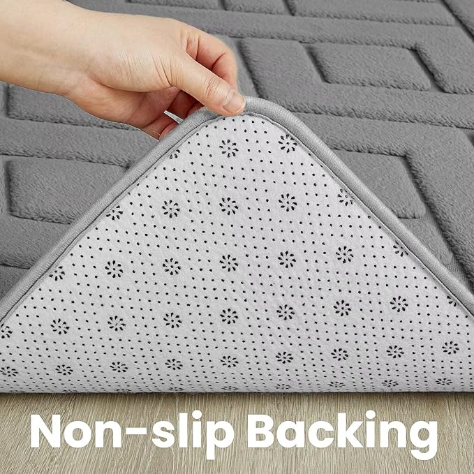 Macgace Ultra Soft Grey Area Rug - Image 7