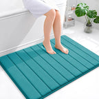 OLANLY Memory Foam Bath Mat 40x32, Super Soft Absorbent Bathroom Rugs, Quick Dry by OLANLY