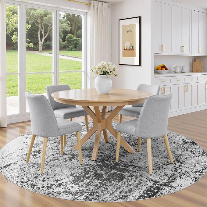 8ft Round Area Rug - Image 3