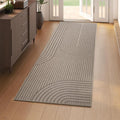 Front Door Mat 24''x71'', Absorbent Washable Non Slip Indoor Runner, Easy Clean by QiCaiJia
