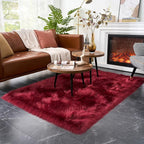 EasyJoy Ultra Soft Fluffy Shaggy Area Rug Faux Fur Rug Chair Cover Seat Pad - Image 5