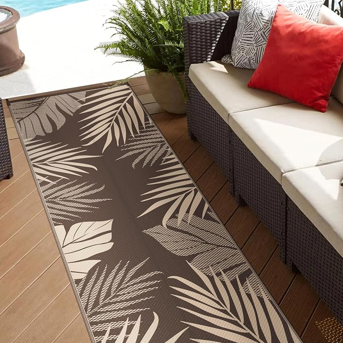 GENIMO Outdoor Rug 2.5' x 8' Waterproof - Image 3