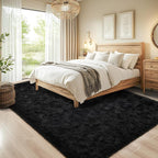 Chicrug Soft Area Rugs for Bedroom Living Room Plush Fluffy Rug 4x6 Feet - Image 3