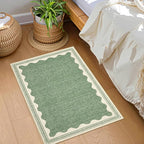 GarveeHome Scalloped Door Mat Indoor Rugs - Image 2