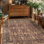 Rugxara Oriental 5x7 Area Rugs for Living Room Bedroom, Vintage Washable by Rugxara