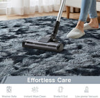 Deerhoo Large Shag Area Rugs 6 x 9, Tie-Dyed Plush Fuzzy Rugs - Image 6