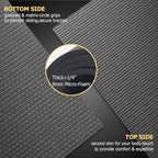 GXMMAT Large Yoga Mat 6'x4'/6'x6'/7'x5', Extra Thick Workout Mats - Image 4
