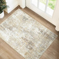 RELEANY Washable Area Rugs 2'x3' Non-Slip Modern Abstract Soft by RELEANY
