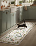 Machine Washable Kitchen Runner Rugs: 2'6"x8' Hallway Runner Stain Resistant by palohom