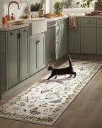 Machine Washable Kitchen Runner Rugs: 2'6"x8' Hallway Runner Stain Resistant by palohom