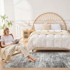 DMOYEST 3x10 Washable Runner Rug, Non Slip Low Pile Carpet Runner - Image 2