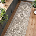 Washable Oriental Hallway Runner Rug - Image 2