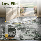 4x6 Ft Area Rugs for Living Room, Soft Non-Slip Washable Rugs Modern Abstract - Image 8