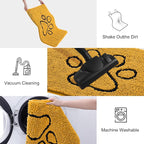 Smiry Dog Door Mat for Muddy Paws, Absorbent Dirt Trapper Non Slip Quick Dry - Image 6