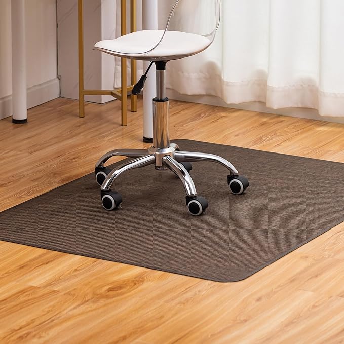 BARoyal Office Chair Mat for Hardwood Floor Under Desk Computer Rolling Chair by BAROYAL