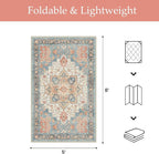 GENIMO Outdoor & Indoor Area Rug 5'x8', Waterproof, Non-Shedding, Easy Cleaning - Image 2