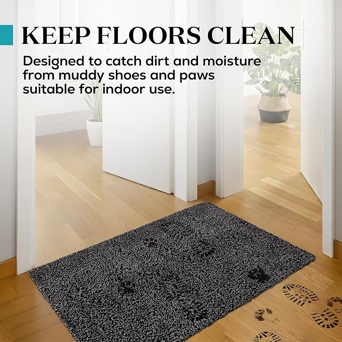 Premium Microfiber Indoor Door Mat – 36"x72" Washable Entry Mat, Waterproof - Image 3
