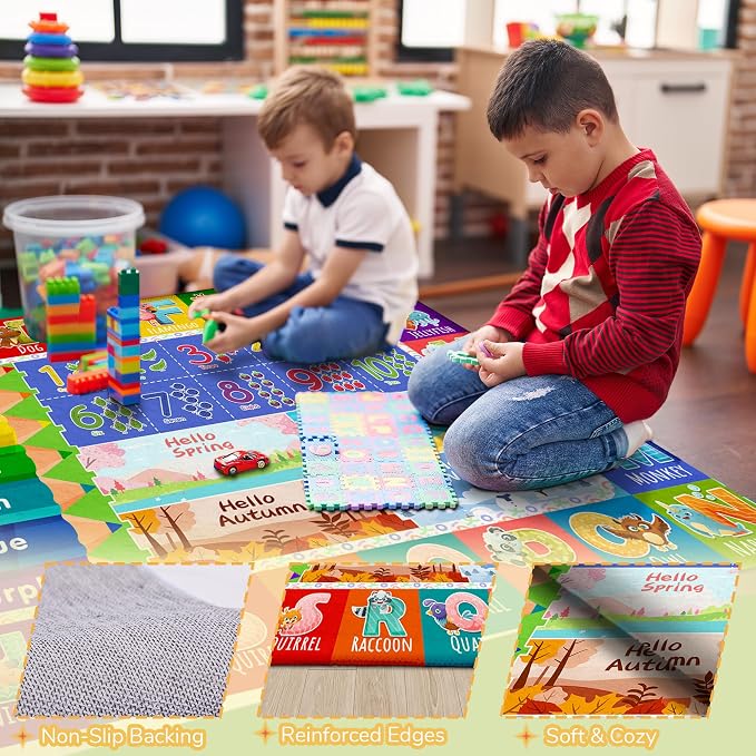 Kids Classroom & Playroom Rug - Image 3