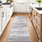 3x7 Washable Runner Rug for Family: Easy-to-Clean Runners for Hallway Entryway - Image 2