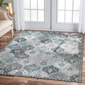 Lahome Moroccan Washable Area Rug 6x9, Ultra-Thin Large Living Room Rugs by Lahome