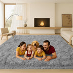 5x7ft Fluffy Plush Shag Rug, Soft Area Rug - Image 3