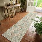 Washable Runners for Hallways Kitchen Rug: 2'x10' Runner Rug Stain Resistant by palohom