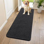 Smiry Dog Door Mat for Muddy Paws 54x24, Absorbent Dirt Trapper, Non-Slip by Smiry