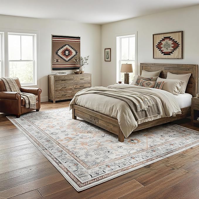 HOOBRO Washable Rug 8 x 10 Area Rugs - Image 5