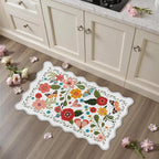 Arenarug Scalloped Kitchen Mats by ArenaRug