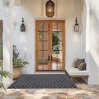 SAND MINE Waterproof Outdoor Rug, Plastic Reversible Rug, Modern Area Rug - Image 6