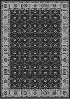 Rugxara 8x10 Washable Area Rug for Living Room, Extra Large Black Vintage Boho - Image 4