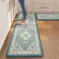Collive Boho Anti Fatigue Kitchen Mats Sets 2 Piece Non Skid Kitchen Mats by Collive