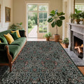 6x9 Washable Area Rugs for Living Room, Stain Resistant Vintage Rugs for Dining by Unknown