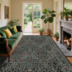 6x9 Washable Area Rugs for Living Room, Stain Resistant Vintage Rugs for Dining by Unknown